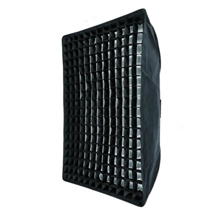 Neewer 27.5" x 39.4"/70cm x 100cm Beehive Softbox with Grid for Neewer, Cowboystudio,Godox and LimoStudio Strobe/Flash Light and Other Monolight with Bowens Mount