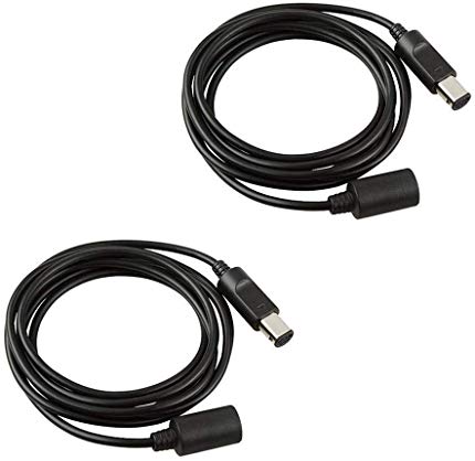 Wiresmith 2X 2-Pack Extension Cable Cord for Nintendo Gamecube / Wii Controller