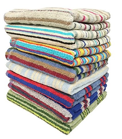 3-pack 28" X 57" 100% Cotton Bath Towels