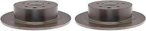 ACDelco Silver 18A1321A Rear Disc Brake Rotor (Pack of 2)