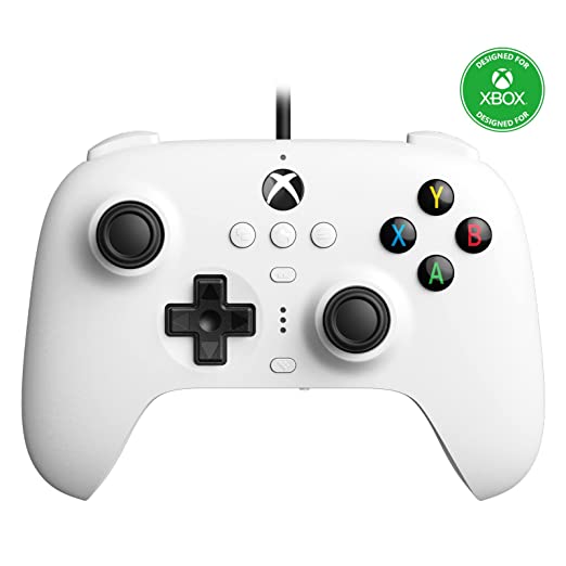 8Bitdo Ultimate Wired Controller for Xbox Series X, Xbox Series S, Xbox One, Windows 10 & Windows 11(White)