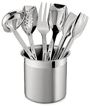 All-Clad SD500636 Stainless Steel Cook & Serve Tool Set, 6-Piece