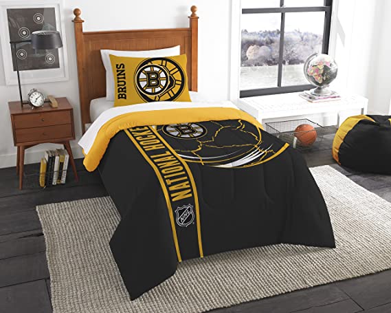 The Northwest Company Officially Licensed NHL Draft Comforter and 2 Sham Set, Multi Color, Multiple Sizes