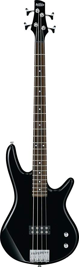 Ibanez 4 String Bass Guitar, Right, Black (GSR100EXBK)