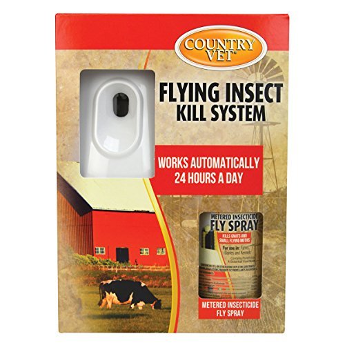 AMREP 073992 2 Piece Country Vet Equine Automatic Flying Insect Control Kit
