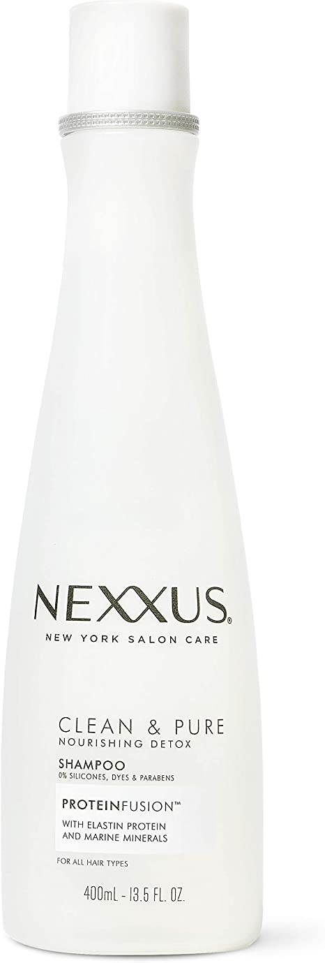 Nexxus Clean & Pure Shampoo for all hair types Moisture 0% silicone, parabens, dyes 400 ml