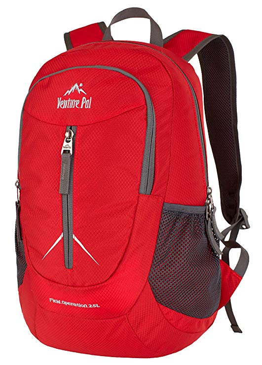 Venture Pal Packable Lightweight Backpack Small Water Resistant Travel Hiking Daypack