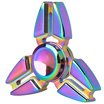 Mookee Finger Spinner Stainless Steel Fidget Release Finger Toys