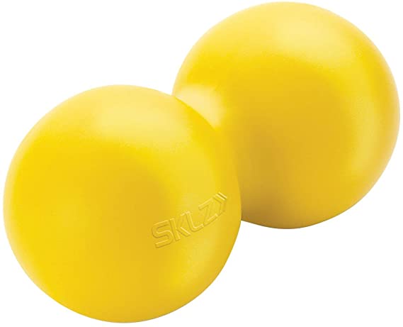 SKLZ Dual Point Massager - Ergonomic Spine and Tissue Massager - Comfortably Cradles the Spine, Providing Targeted Pressure to Create Mobility and Range of Motion