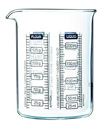 Pyrex 250 ml Kitchen Lab Measure and Mix Beaker