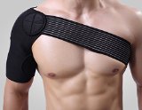 Yosoo Elastic Shoulder Brace Support Strap Wrap Belt