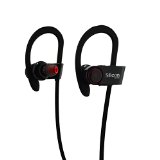 Silicon Devices Wireless Bluetooth Earbuds - Sports Sweatproof Secure Fit Workout Wireless Headphones for Running - Designed to Stay in your Ears