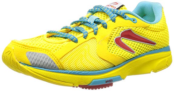 Newton Running Womens Distance Iii Running Casual Shoes, Yellow, 5.5