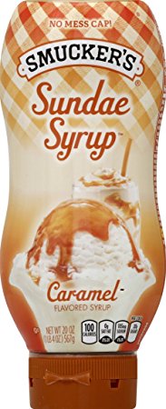 Smucker's Sundae Syrup, Caramel, 20 Ounce