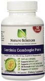 Garcinia Cambogia By Naturo Sciences - 90 Count - Extract Pure - Ultra Slim Weight Management and Mood Enhancer - Natural Appetite Suppressant and Weight Loss Supplement - Lose Belly Fat Fast - 1000mg Per Serving 45 Servings