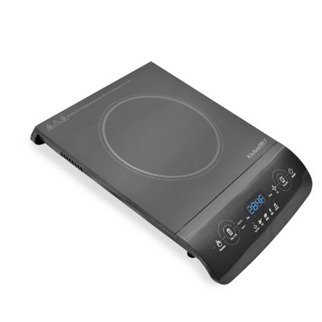 KitchenPRO Portable Multifunction Induction Countertop Burner Cooktop with Sensor Touch Control and Timer