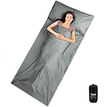 DIMPLES EXCEL Sleeping Bag Liner with Luxurious Space