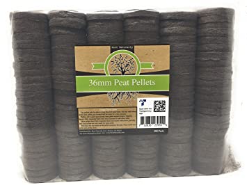 Root Naturally 36mm Peat Pellets - 200 Count