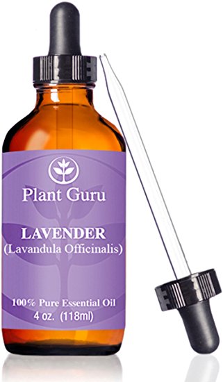 Plant Guru Pure Therapeutic Grade Lavender Essential Oil, 118 ml (4 Ounce)