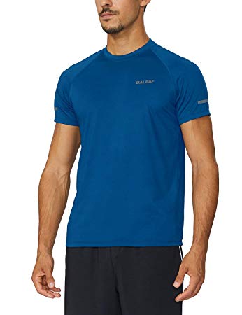 Baleaf Men's Quick Dry Short Sleeve T-Shirt Running Workout Shirts