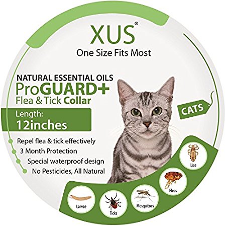 XUS Collar - Natural Essential Oils Flea & Tick Repellant