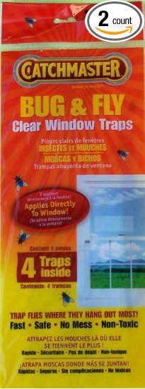 Catchmaster 904 Bug & Fly Clear Window Fly Traps