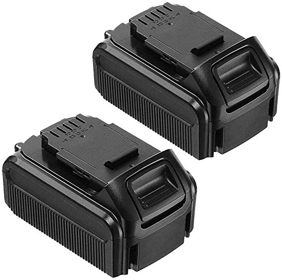 2 Pack 20 Volt 6.0Ah Replacement for Dewalt 20V Battery XRP Max Lithium DCB207 DCB206 DCB205 DCB204 DCB203 DCB201 DCB200 DCB180 Cordless Power Tools