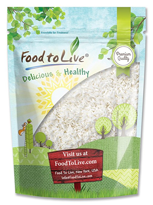 Food to Live Desiccated Coconut (Shredded, Unsweetened, No SO2) (1 Pound)
