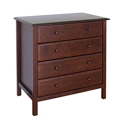 DaVinci 4-Drawer Dresser, Espresso