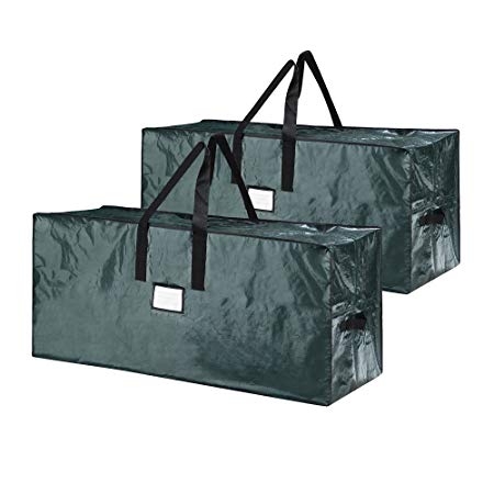 Elf Stor Bag for Christmas Tree Storage, (2) Large Bags - Green