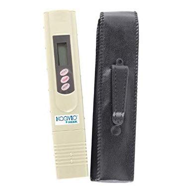 Konvio Neer Imported Tds Meter for ro Water Testing Meter, Digital LCD Tds Meter Waterfilter Tester for Measuring Tds/Temp/Ppm with Carry Case (TDS/Temperature Model)