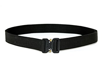 WOLF TACTICAL Heavy Duty Cobra EDC Belt - Stiffened 2-Ply Nylon Gun Belt for Concealed Carry CCW Holsters Pouches Military Combat Duty Wilderness Hunting Survival