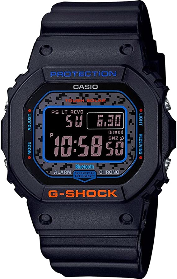 Casio Men's G-Shock Quartz Watch with Plastic Strap, Black, 24 (Model: GW-B5600CT-1ER)