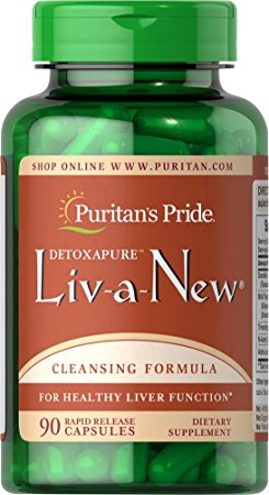 Puritan's Pride Liv-A-New-90 Capsules