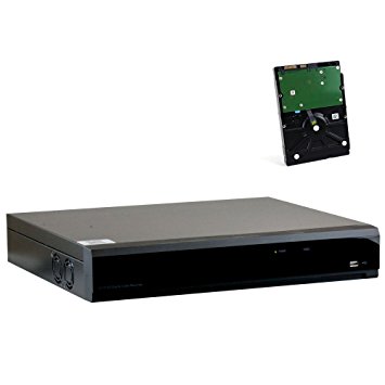 32 Channel Full 1080P Video Recording Security Standalone DVR with HDMI/VGA 1080P Video Output for HD-TVI/AHD/CVI/960H Surveillance Camera (Pre-installed 16TB HDD, 4x HDD bay, up to 32TB total)