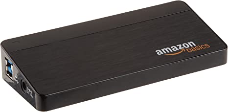 AmazonBasics 7 Port USB 3.0 Hub with 12V/3A Power Adapter