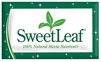 All Natural Stevia Packets - Sweet Leaf 500 Ct plus BONUS Tin - Sugar Free Sweetener