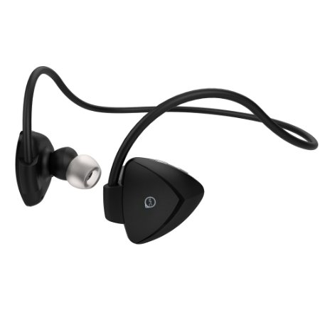 In-Ear Sport EarbudsTrendwoo Wireless Bluetooth Headphones with 6-Hour Playtime Sweatproof for Running Workout Gym Sports Earphones with Mic