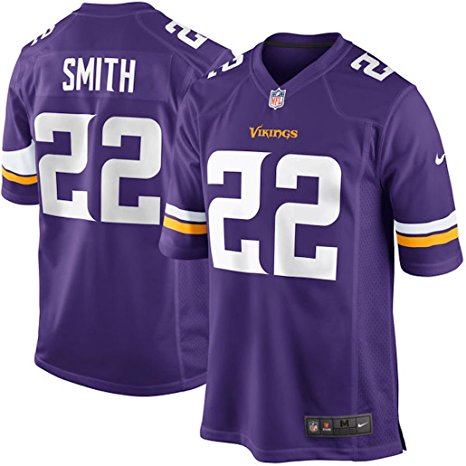Mens Minnesota Vikings Harrison Smith Nike Purple Game Jersey