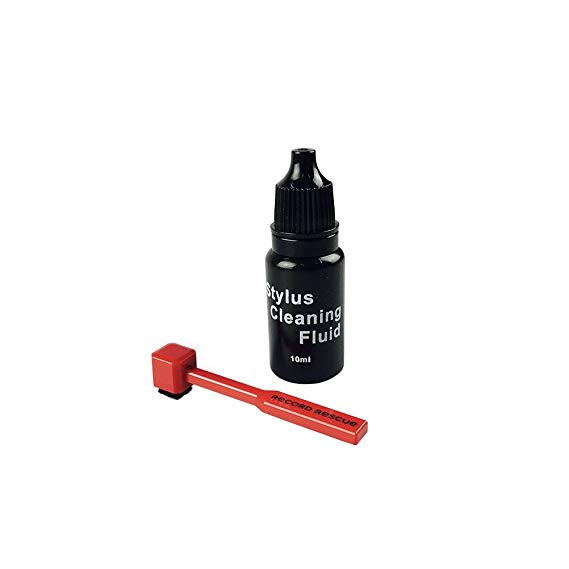 Stylus Cleaning Kit - Carbon Fiber Stylus Brush & 10ML Stylus Cleaning Fluid | Record Rescue