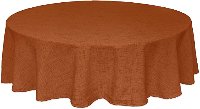 Bardwil Linens Brussels 52"x70" Oblong Tablecloth, Spice