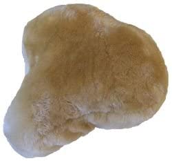 11in x 11in Genuine Sheepskin Bicycle Seat Cover/Pad
