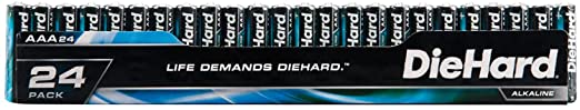 Diehard Long Lasting Alkaline Batteries AAA - 24 pack