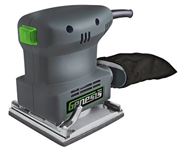 Genesis GPS2303 1/4 Sheet Palm Sander, Grey