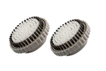 Sonimart compatible replacement body brush heads (2-pack), designed for SMART Profile, PLUS, and PRO Cleansing Systems