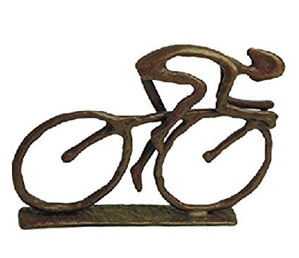 Danya B ZD480 Cyclist Cast Sculpture, Bronze
