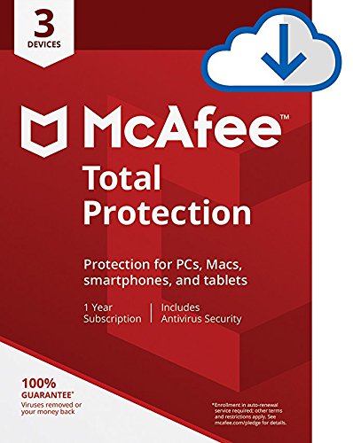 McAfee Total Protection 3 Device [PC/Mac Download]