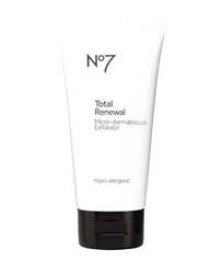 No7 Total Renewal Micro-dermabrasion Face Exfoliator smoother radiant skin