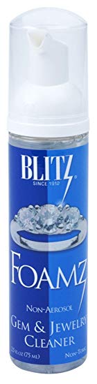 Blitz 657 Foamz Gem and Jewelry Cleaner Foam, 2.5 Fluid Ounce