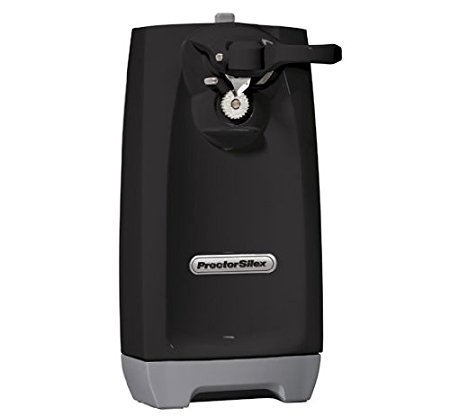 Proctor Silex Electric Can Opener 75671 by Hamilton Beach - Black